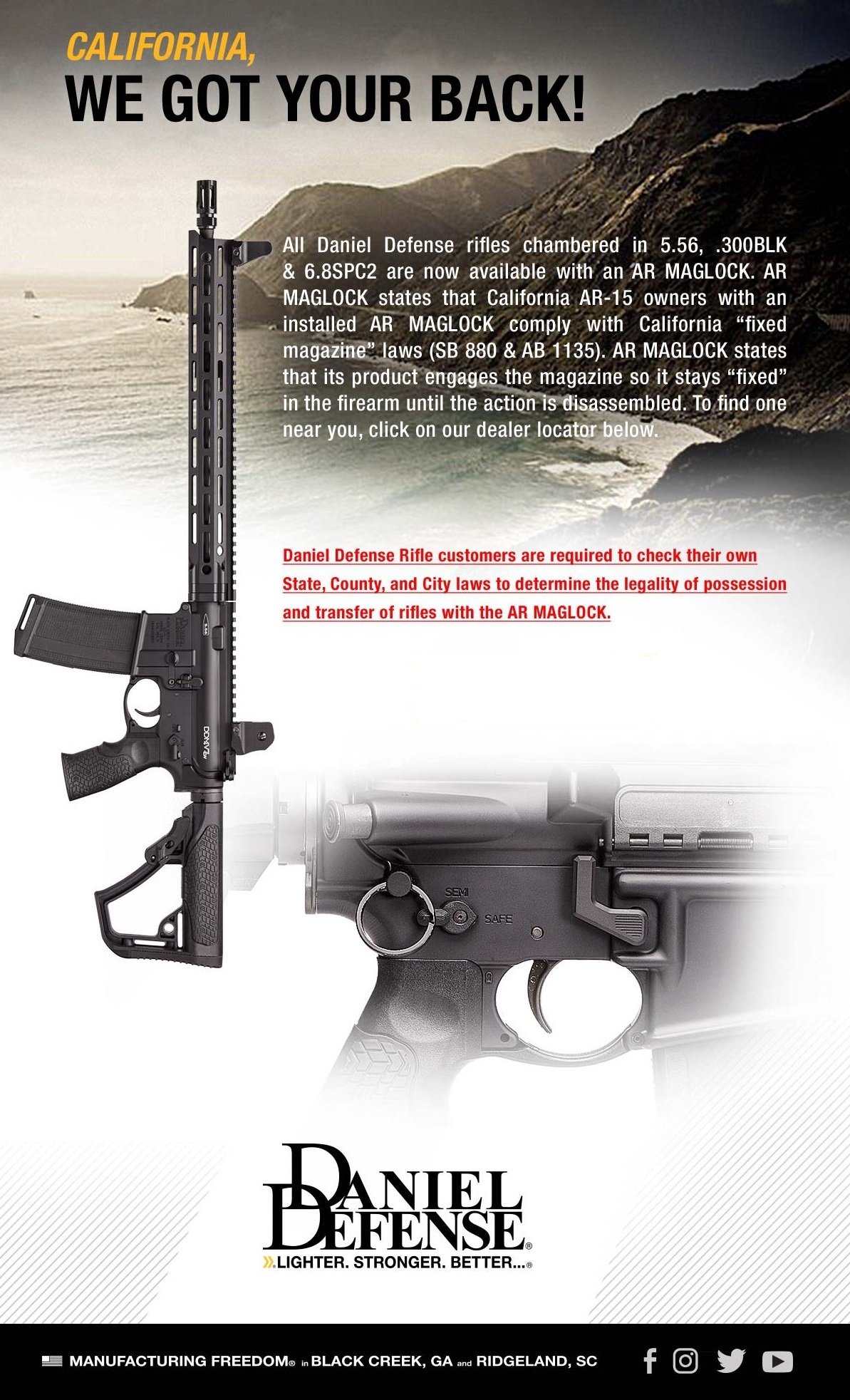 Daniel Defense Using AR MAGLOCK Products